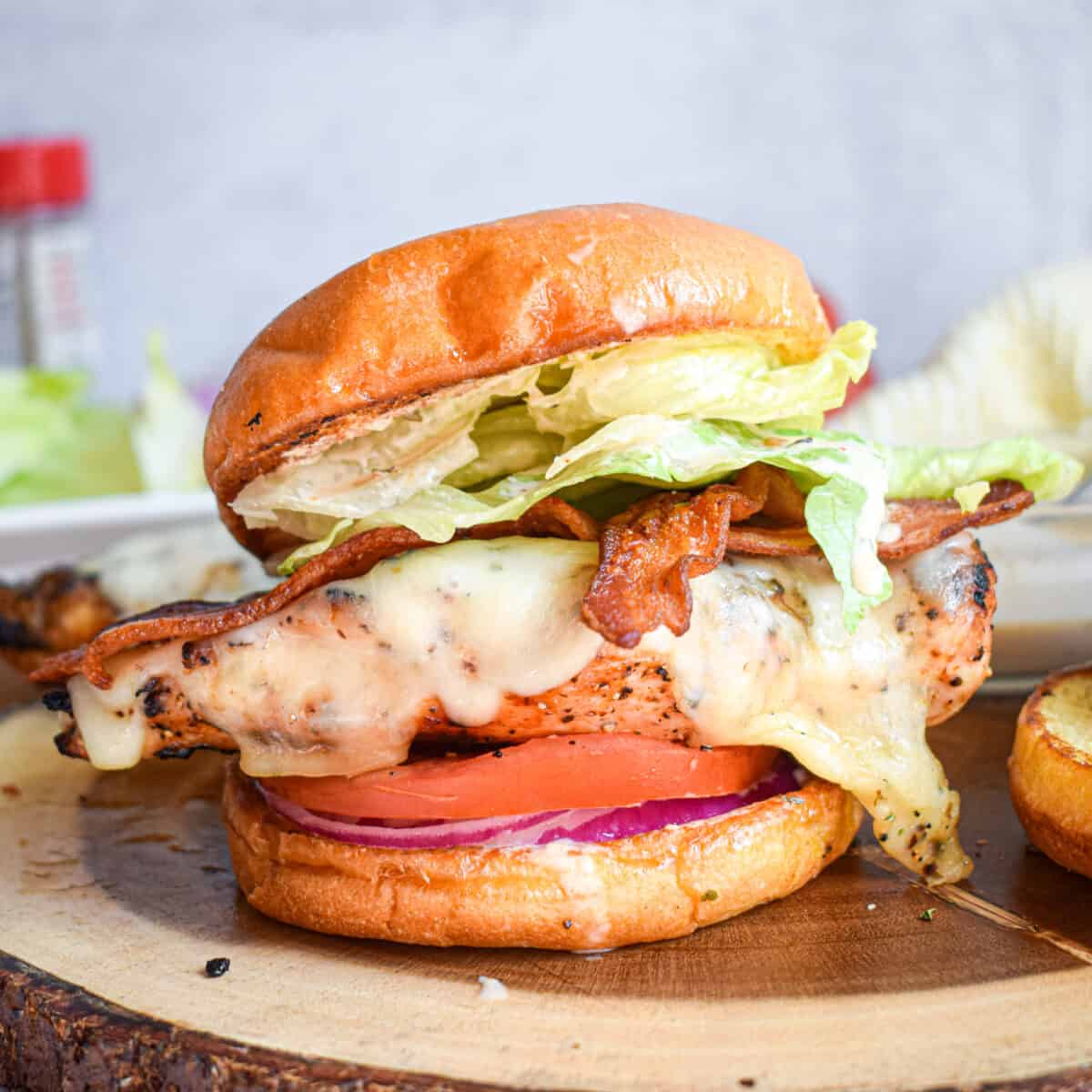 Grilled Chicken Sandwich The Jam Jar Kitchen