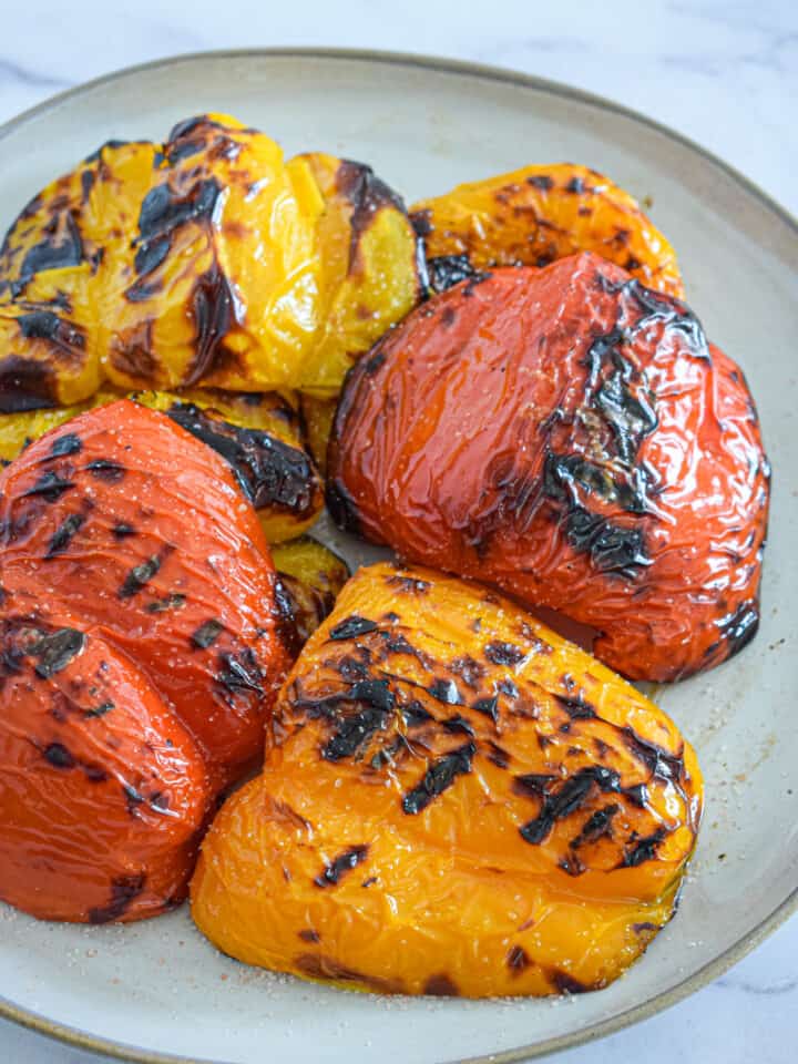 how to grill bell peppers