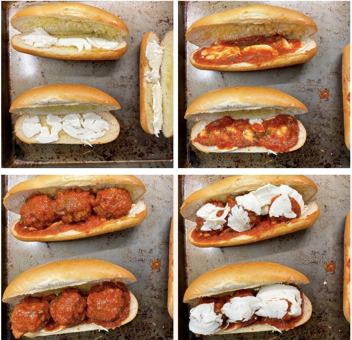 how to make meatball sandwiches