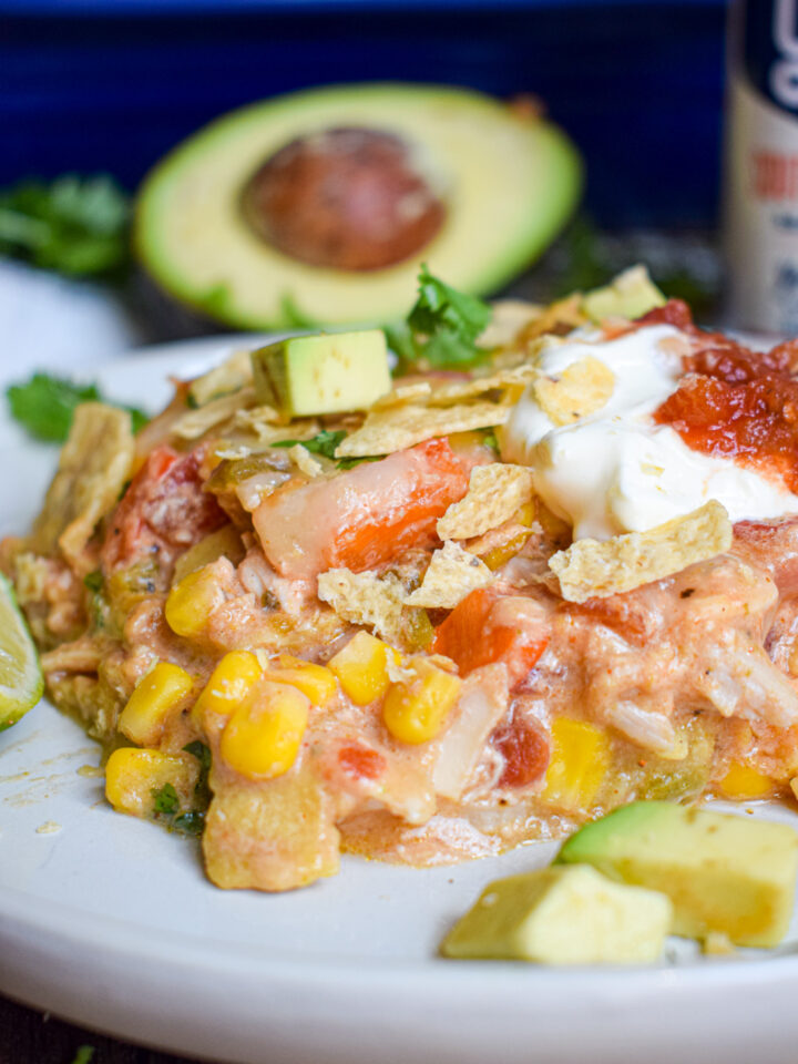 mexican casserole with chicken