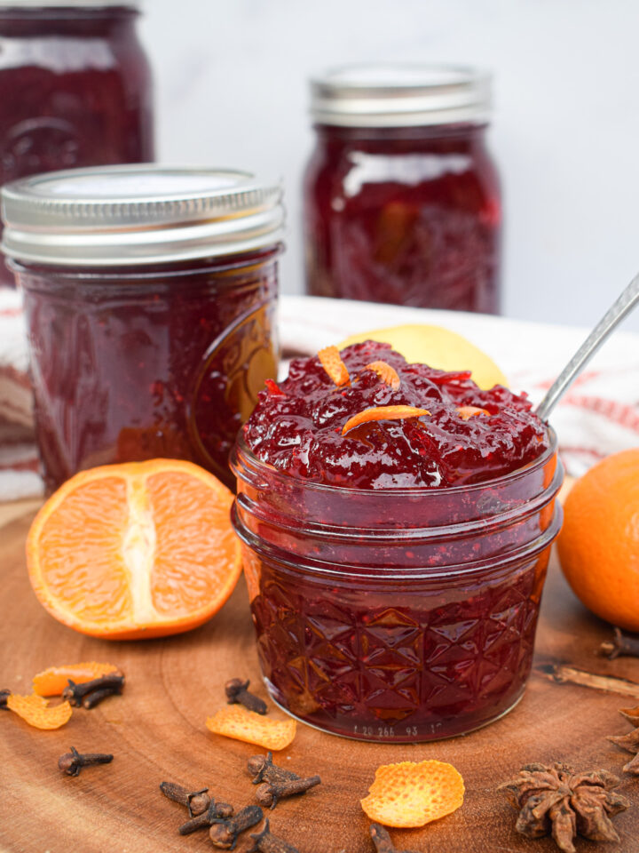 homemade cranberry sauce for canning