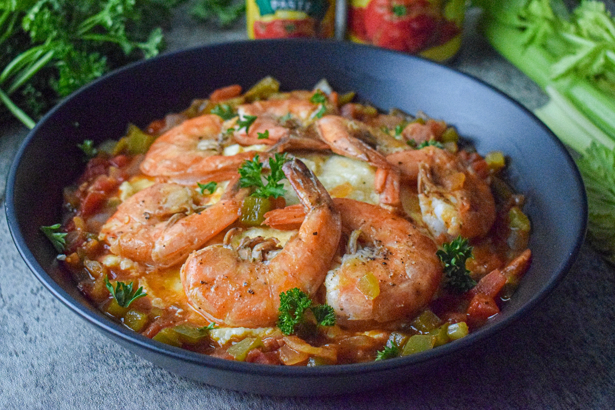 easy quick shrimp & grits recipe