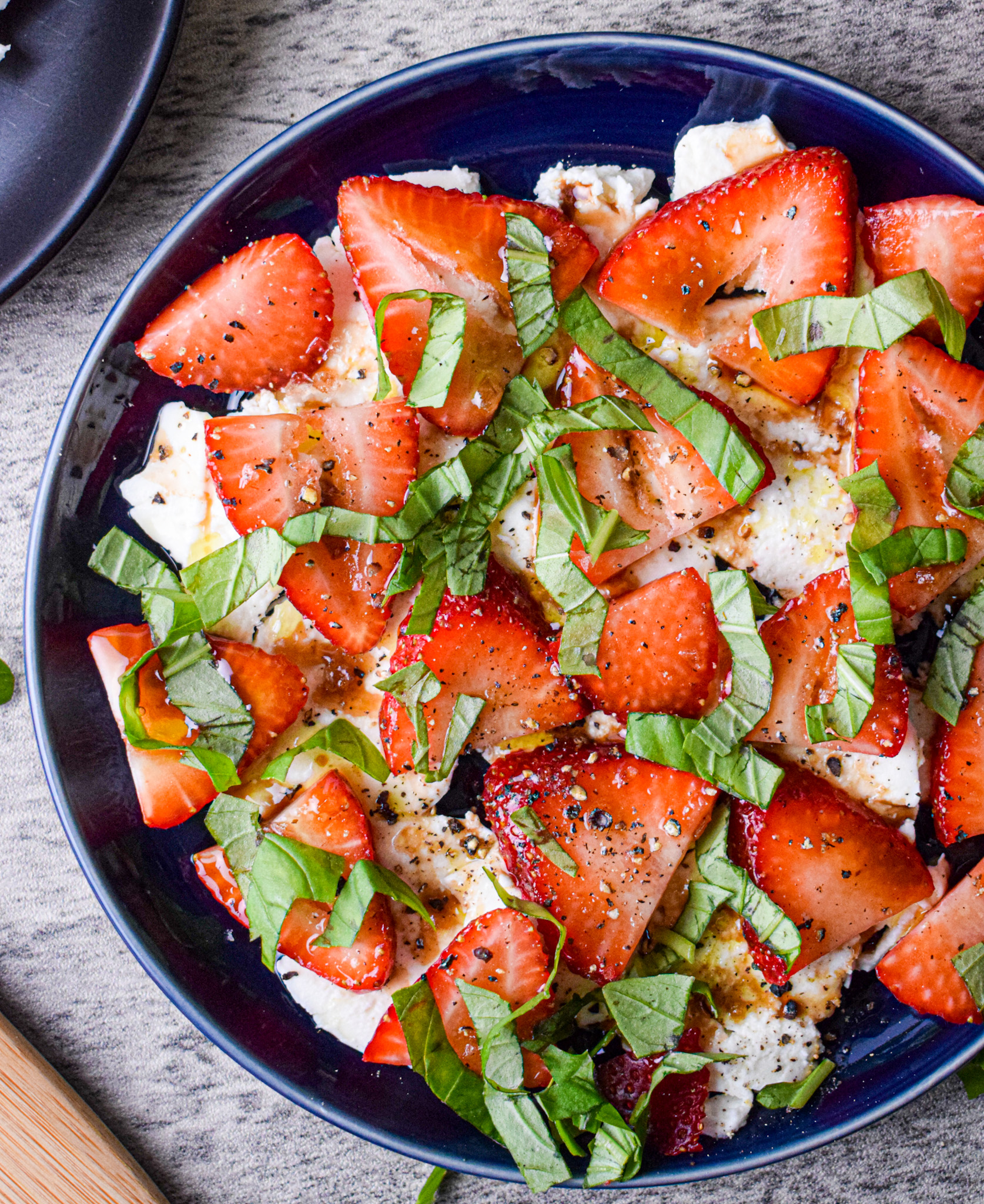 summer recipe strawberry caprese salad recipe