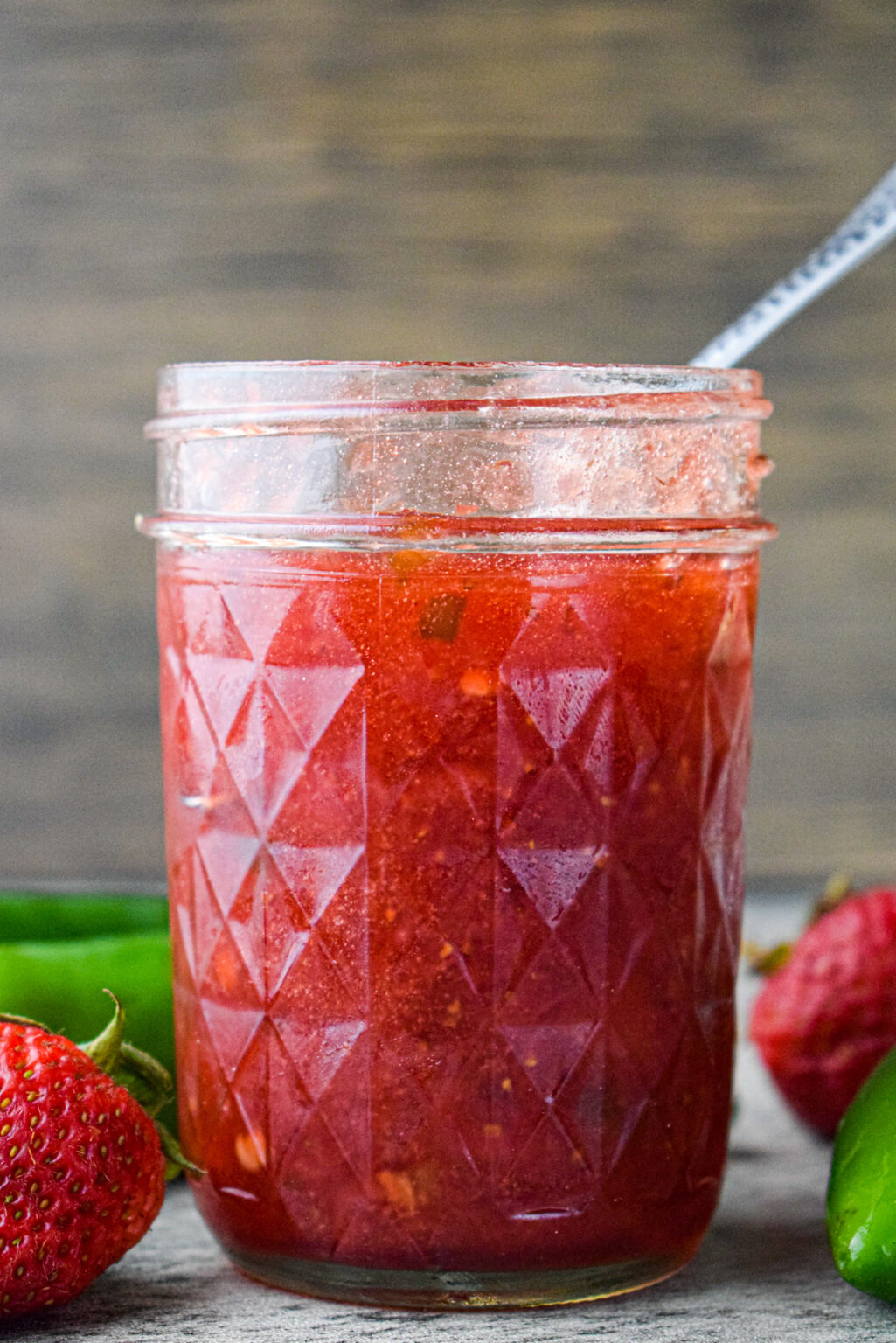 Strawberry Jalapeno Jam The Jam Jar Kitchen