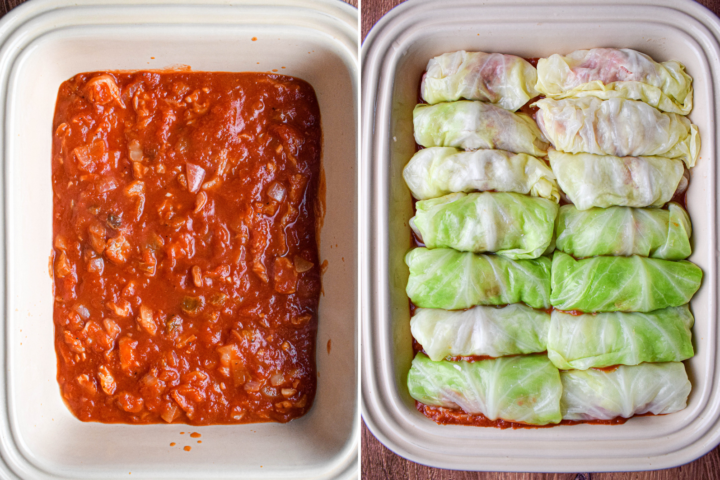 Stuffed Cabbage Rolls - The Jam Jar Kitchen