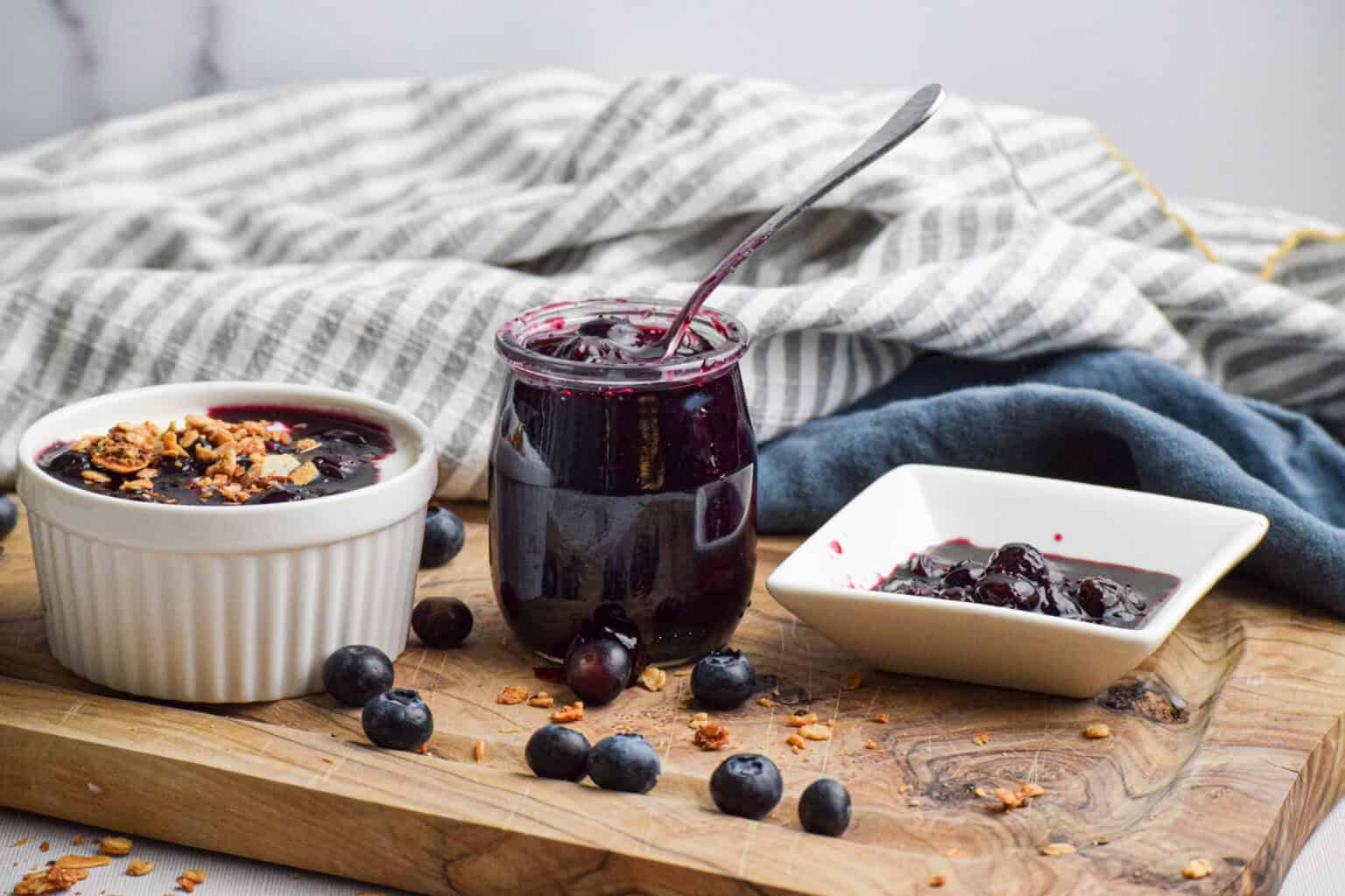 Blueberry Compote - The Jam Jar Kitchen